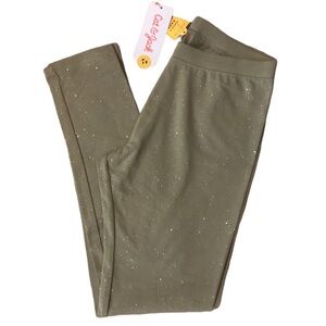 COPY - NWT! Cat & Jack green sparkle leggings